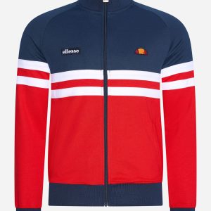 Rimini track top - navy red white