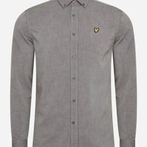 Regular fit light weight oxford shirt - cove mountain moss