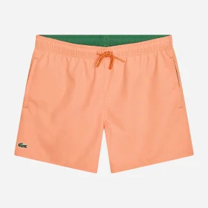 Swimming trunks - mandarin tree orange green