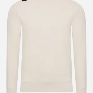 Core crew sweat - aluminium