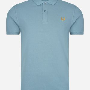 Plain fred perry shirt - ash blue