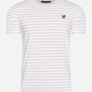 Breton stripe t-shirt - light mist