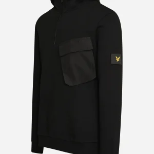 Pocket hoodie - jet black