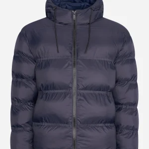 Sculptural puffer jacket - dark navy