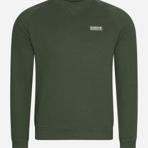Essential crew neck sweat - kombu green