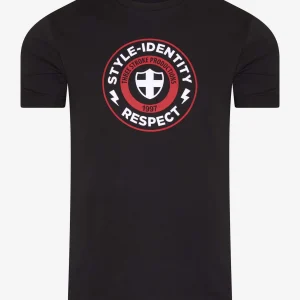 Style idenity respect tee - black