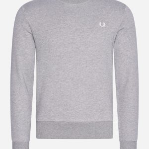 Crew neck sweatshirt - steel marl