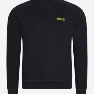 Essential crew neck sweat - black
