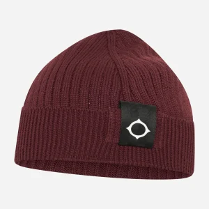 Rib knit beanie - fig