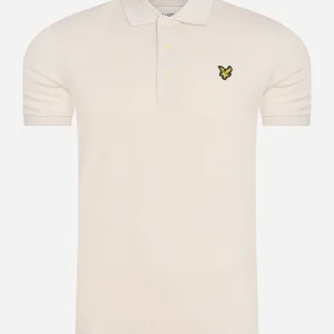 Plain polo shirt - light mist