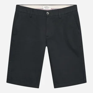 Signature chino short - black