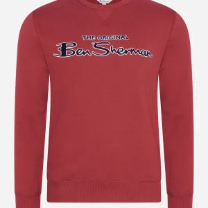 Signature logo sweat - red