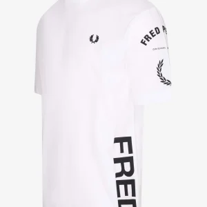 Bold branding t-shirt - white