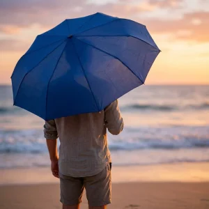 Compact Windbestendig Reisparaplu - BrollyMate