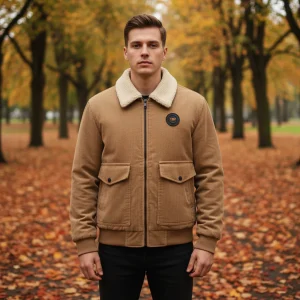 Corduroy Jas Met Fleece - Joachim