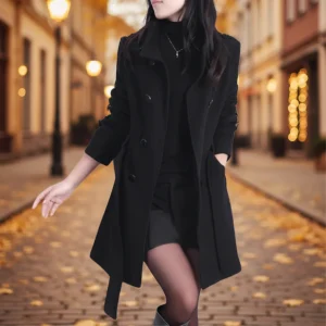 Damesjas Met Ceintuur - Isabella