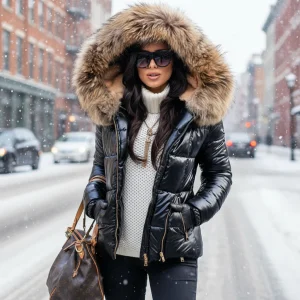 Dikke winterjas - Simone