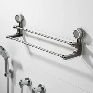 Dubbele Telescoop Handdoeksteun - VentoRack