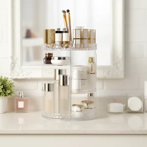 Draaiende Acryl Organizer - SpinLuxe