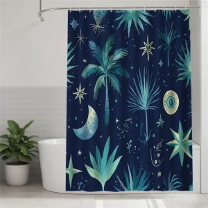 Douchegordijn Van Zacht Stof - StarPalmia