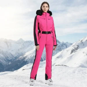 Eén-delig skikombinezon met capuchon - Clarissa