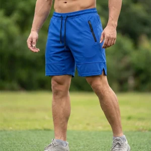 Elastische Fitnessshorts Met Rits - Colton