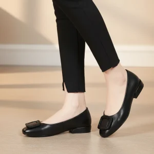 Platte Comfortschoen Met Hak - Josephine