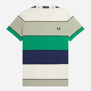 Bold stripe t-shirt - seagrass