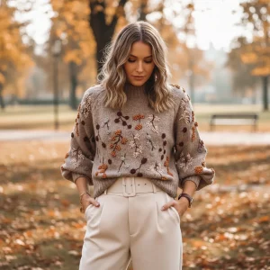 Gebreide Damestrui - Charlotte