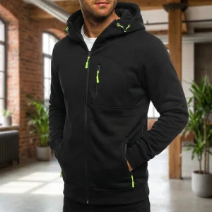 Gevoerde casual fleece jack - Logan