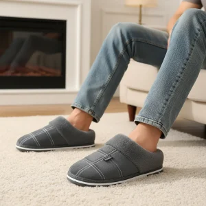 Gevoerde Huisslippers Met Patroon - HomeSlip