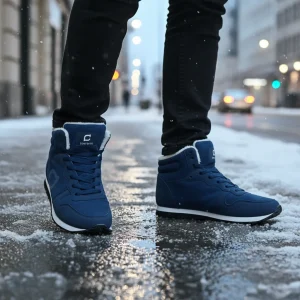 Gevoerde herenschoenen in sportieve stijl - Kevin