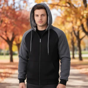 Gevoerd herenhoodie - Moritz