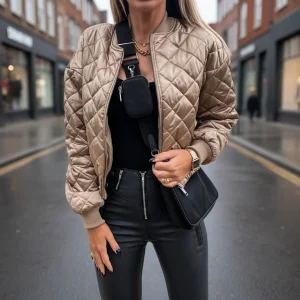 Gepolsterde Bomberjack - Carla