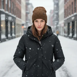 Gebreide one-size muts - TrendBeanie