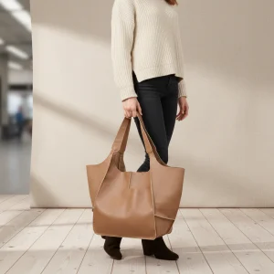 Grote Vegan Leren Tas - FlexiCarry