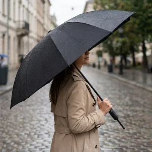 Grote Omgekeerde Inklapbare Paraplu - Sheltrix