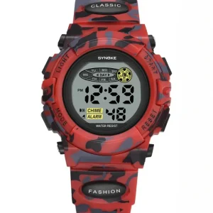 Waterdichte digitale kinderhorloge met LED-display – Livano