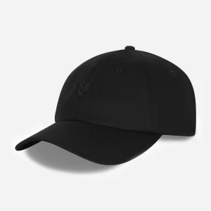Tonal eagle baseball cap - jet black
