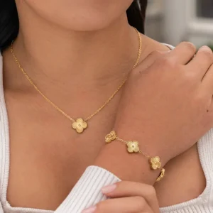 Halsketting en Oorbellen - LuckJewelry