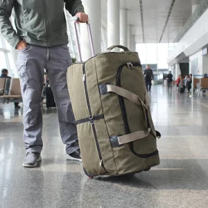 Heavy Duty Reistas Met Wielen - CanvasHaul