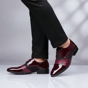 Heren Veterschoenen Met Neus - Jason