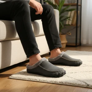 Herenhuis schoen met voering - HomeStride