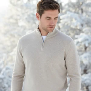 Herenpullover Met Rits - Leonard