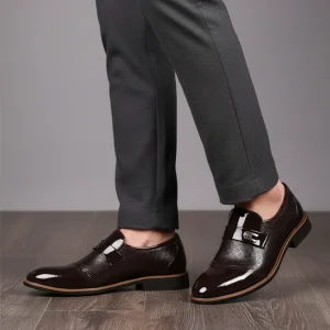 Heren Schoen Van Leer Gemaakt - Raul