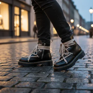 Herenlaarzen Van Leer - Malcolm