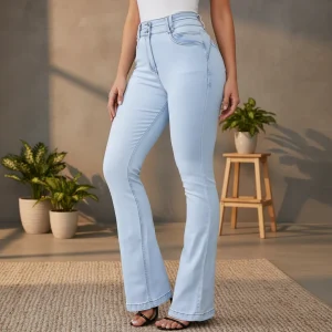 Hoge Taille Stretchjeans - Elisa