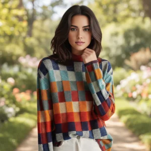 Hoogwaardige kasjmieren trui - Angelika