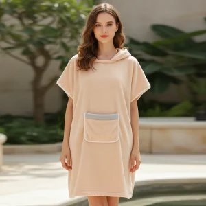 Hooded Fleece Poncho - FleeceCover