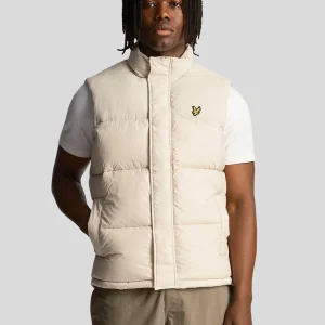 Wadded gilet - cove